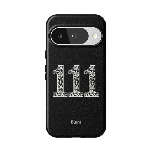111 Noir Lace Pixel Case