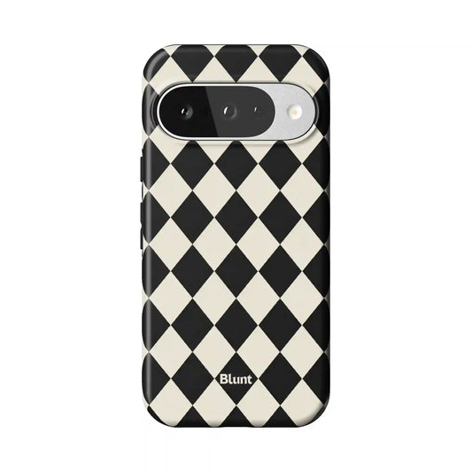 Argyle Noir Pixel Case