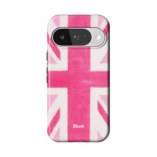 Pink Brit Pixel Case