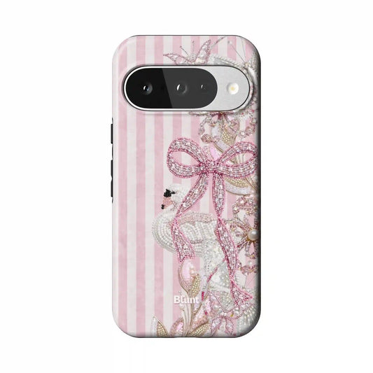 Striped Grace Pixel Case