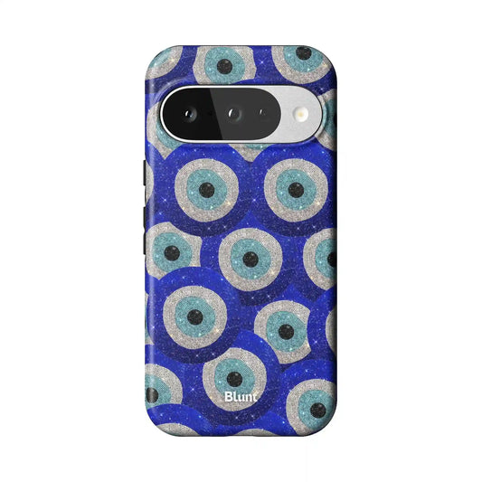 Evil Eye Love Pixel Case