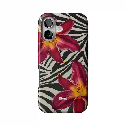 Zebra Lily iPhone Case