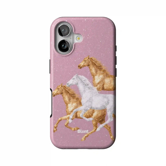 Pink Gallops iPhone Case