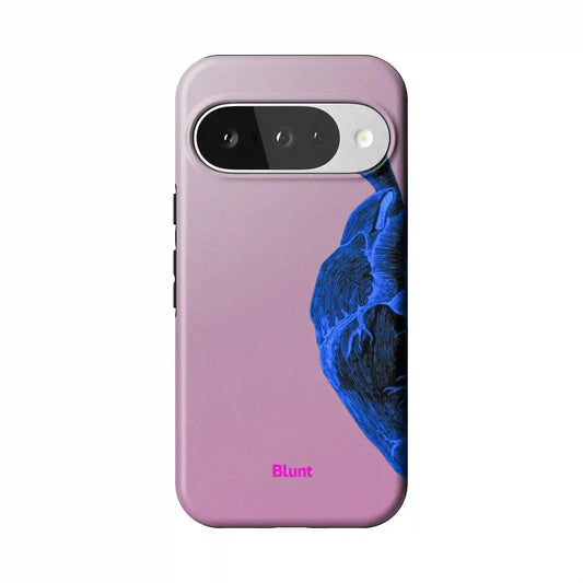 Anatomy Heart Blue Pixel Case