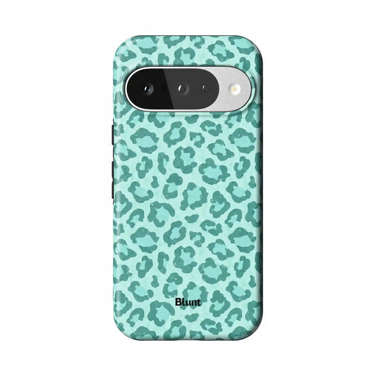 Wild Teal Pixel Case