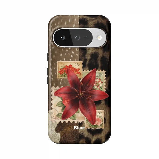 Postmarked Bloom Pixel Case