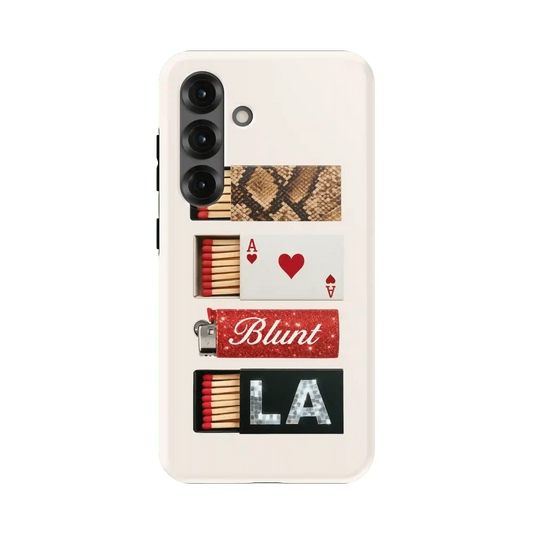 Cream Match Samsung Case