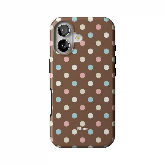 Mocha Confetti iPhone Case