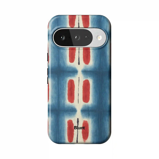 Indigo Blocks Pixel Case