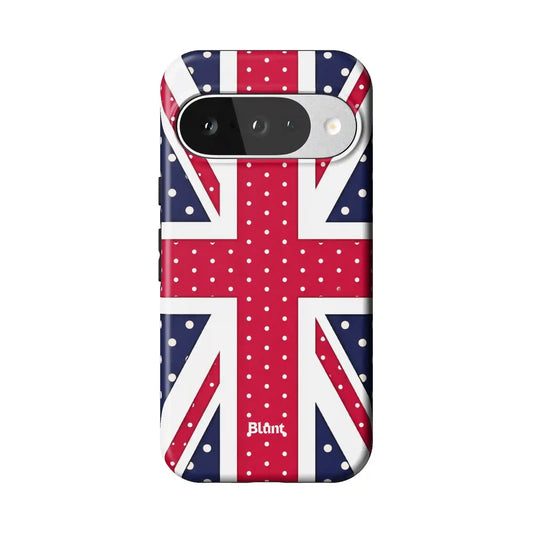 Polka Brit Pixel Case