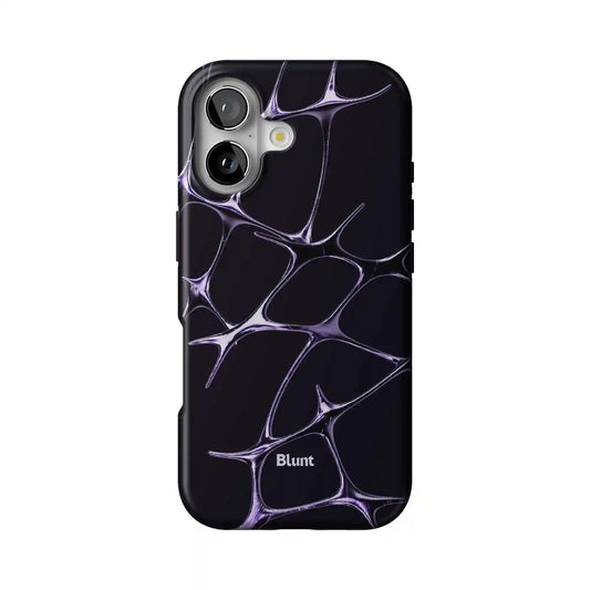 Violet Web iPhone Case