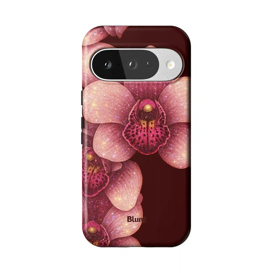 Crimson Petal Pixel Case