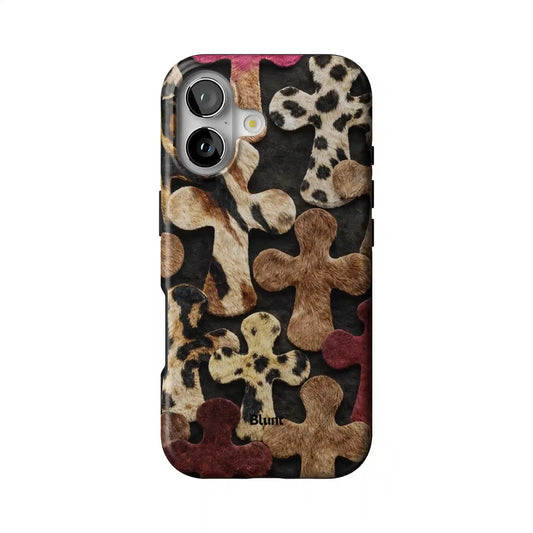 Patched Saint iPhone Case