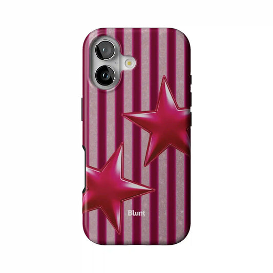 Striped Starlet iPhone Case