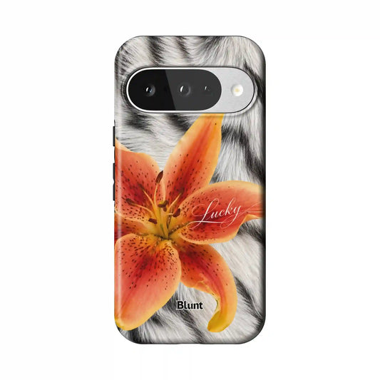 Lucky Floral Fur Pixel Case