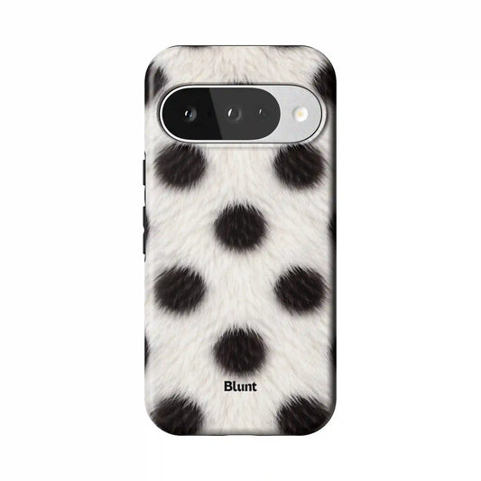 Polka Fuzz Pixel Case