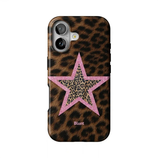Pink Cheetah Starlette iPhone Case