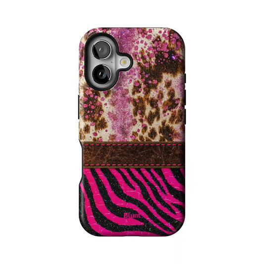 Neon Safari iPhone Case