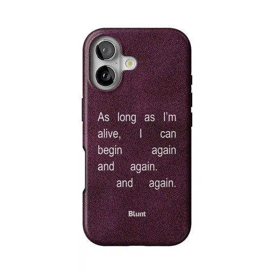 Again Again iPhone Case