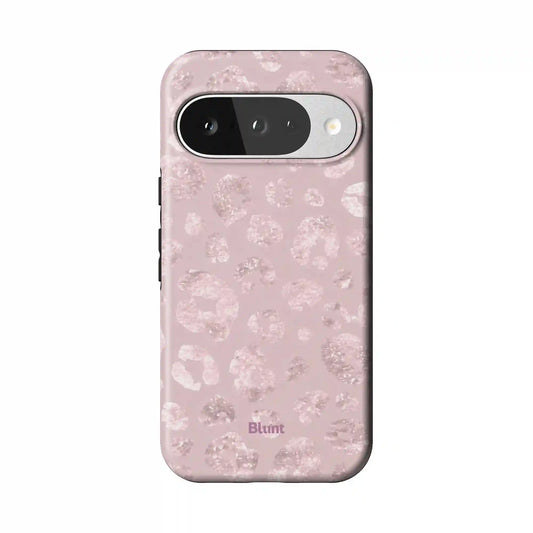 Pink Satin Cheetah Pixel Case