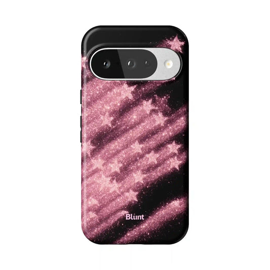 Neon Scratch Pixel Case