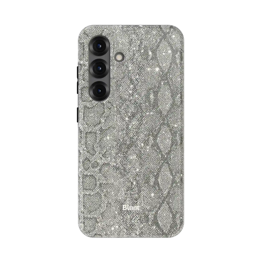 Silver Python Samsung Case