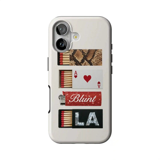 Cream Match iPhone Case