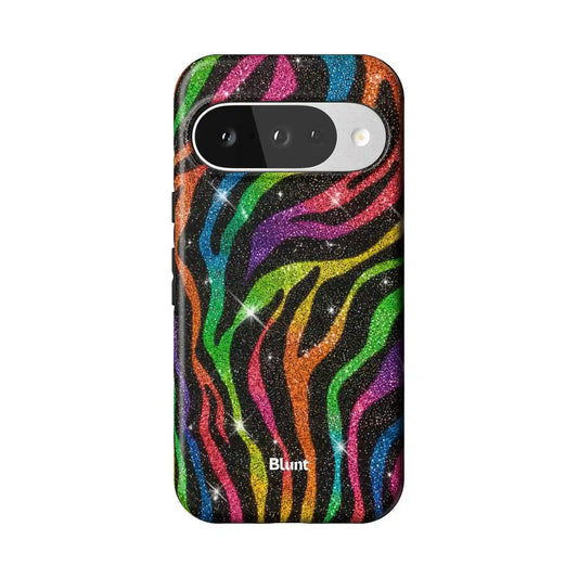Striped Aura Pixel Case