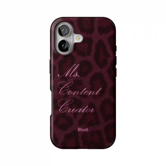 Content Queen iPhone Case