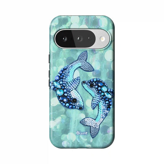 Sequin Fins Pixel Case