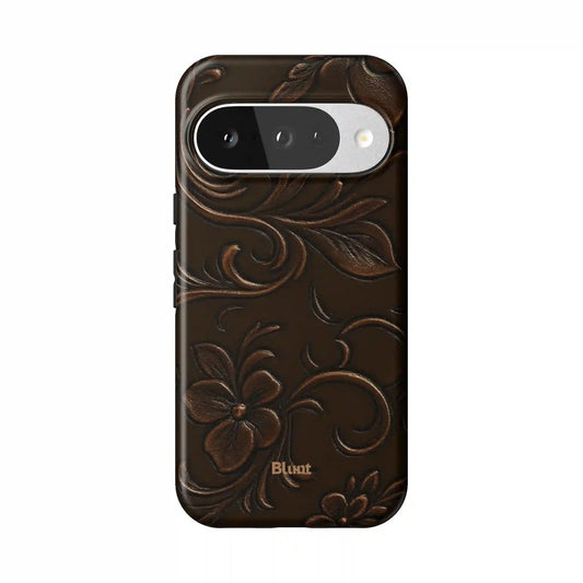 Tooled Leather Pixel Case