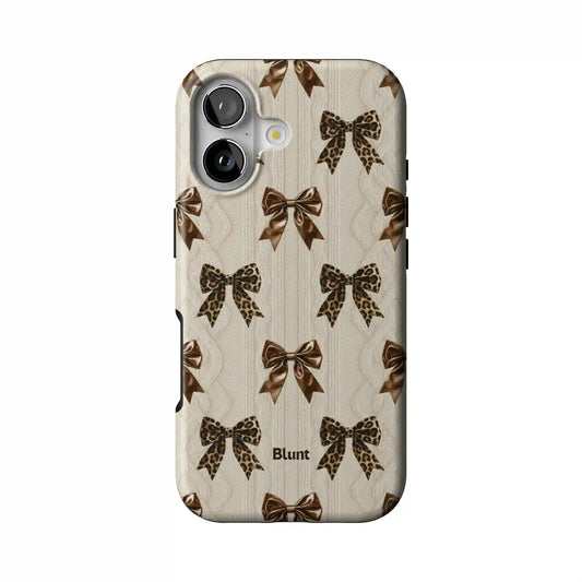 Cheetah Knit iPhone Case