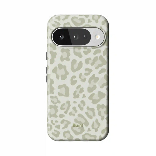 Sage Leopard Pixel Case