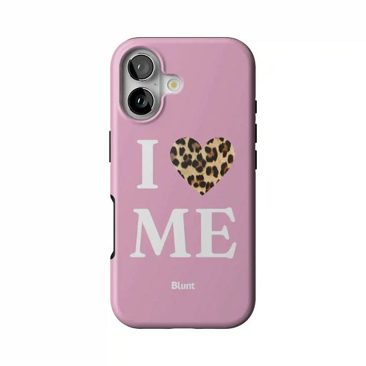 Pink I Love Me iPhone Case