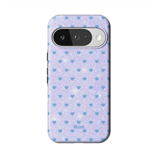 Lilac Sweethearts Pixel Case