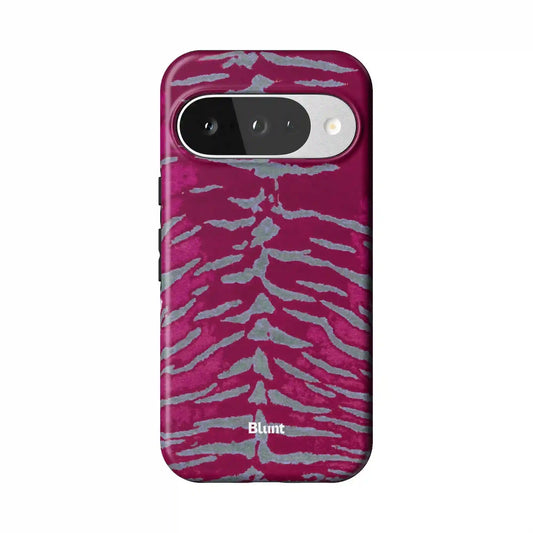 Berry Veins Pixel Case