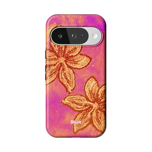 Fuchsia Blush Orchid Pixel Case