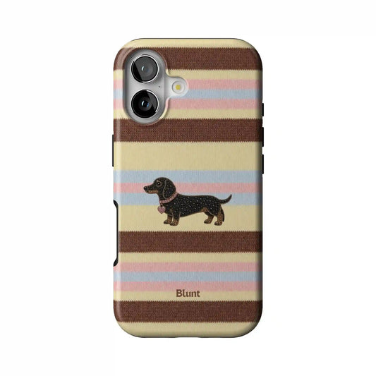 Banana Jet Doxie iPhone Case
