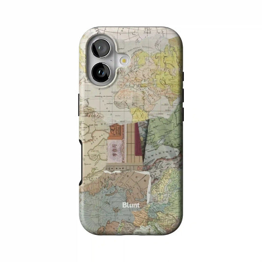Mapfold iPhone Case