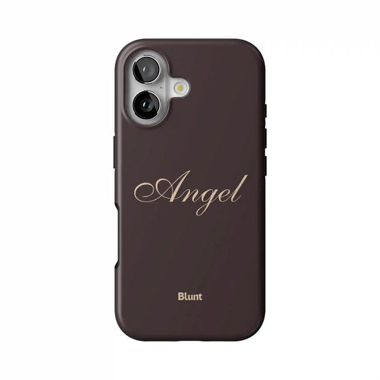 Brown Angel iPhone Case