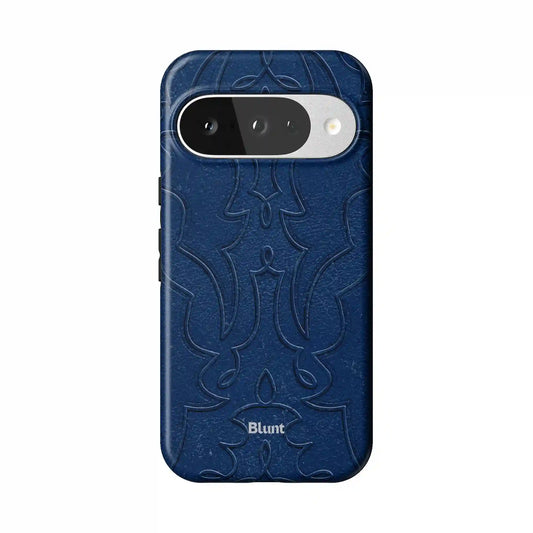 Navy Cut Pixel Case