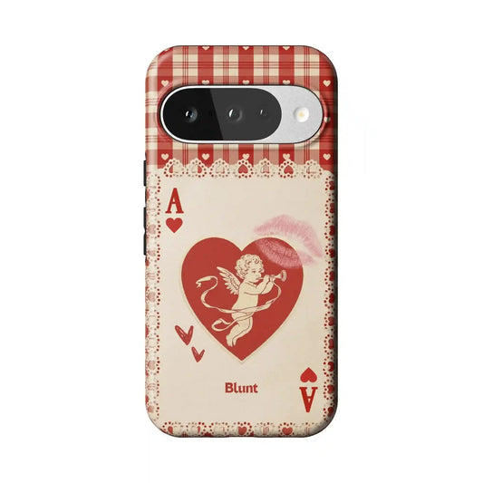 Ace of Hearts Pixel Case