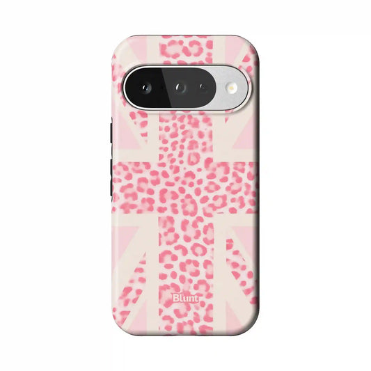 Pink Cheetah Brit Pixel Case