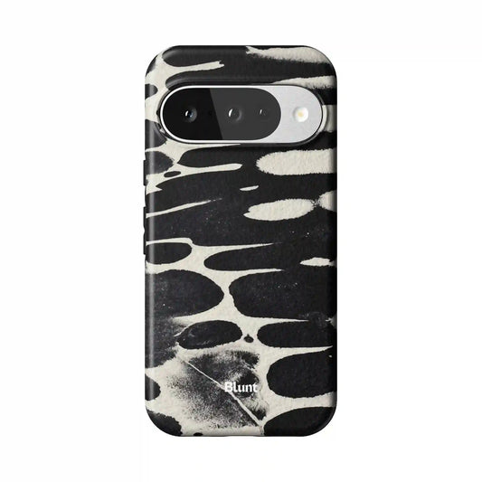 Noir Abstract Pixel Case