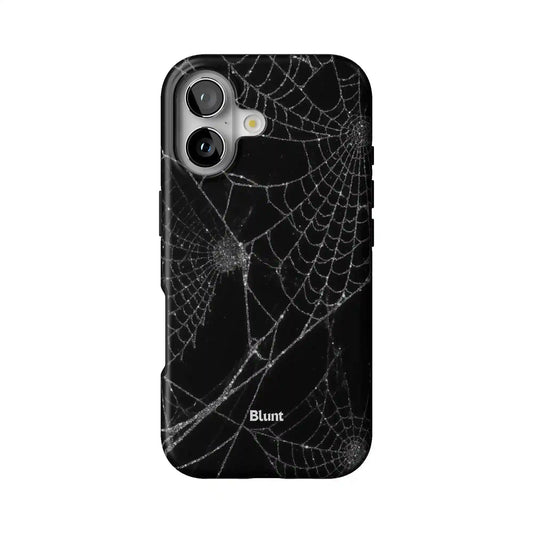 Silver Web iPhone Case