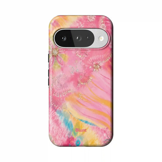 Pink Spill Pixel Case