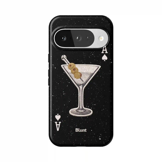 Black Dirty Martini Pixel Case