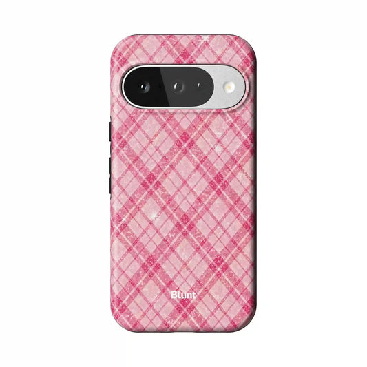 Pretty Plaid Pixel Case