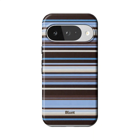 Timber Blue Pixel Case