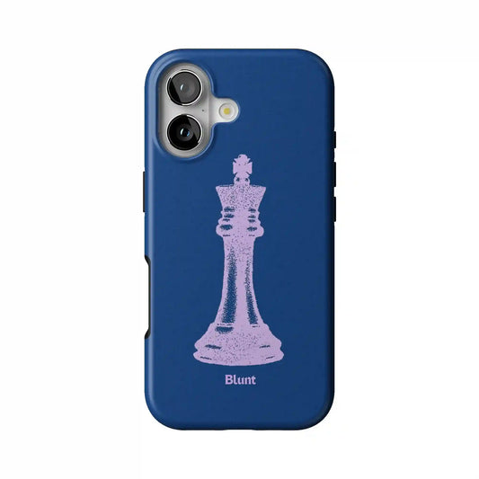 Royal Blue King iPhone Case